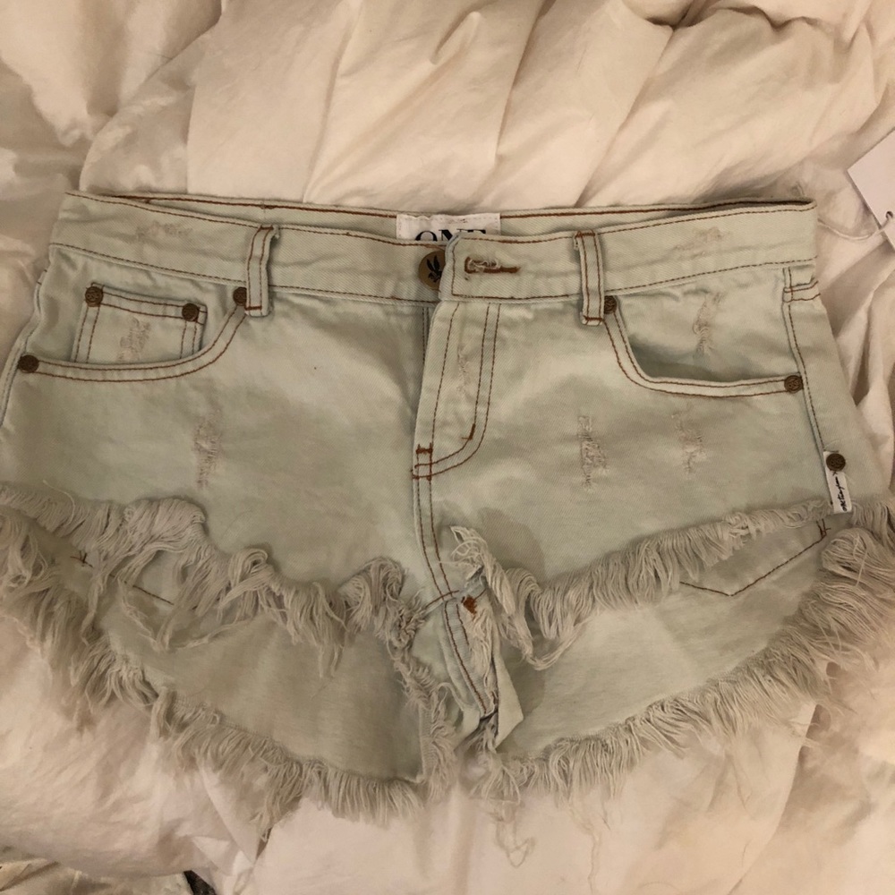 One Teaspoon Bonitas Jean Shorts